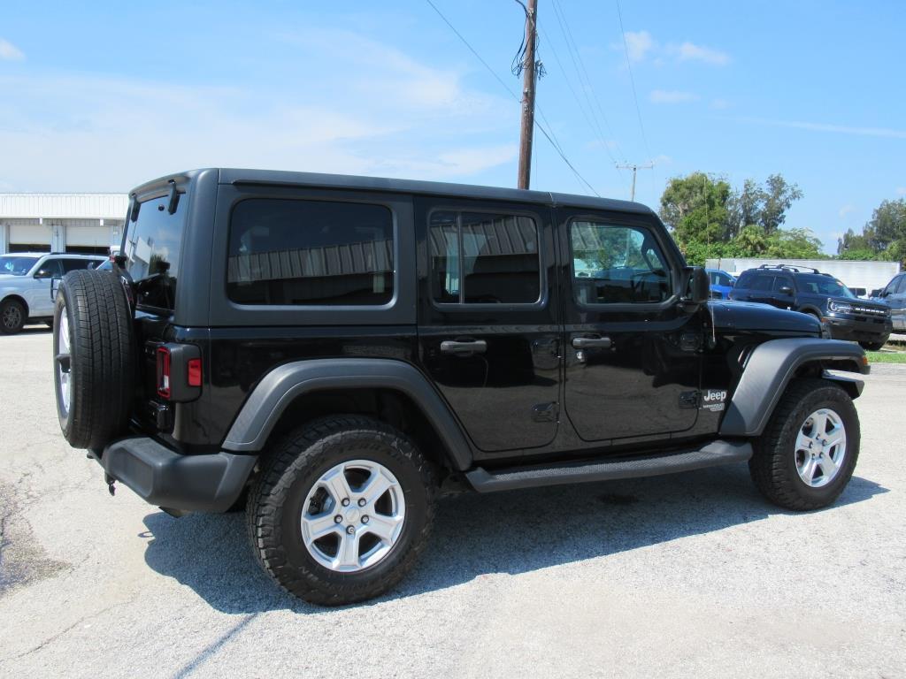used 2021 Jeep Wrangler Unlimited car, priced at $24,750