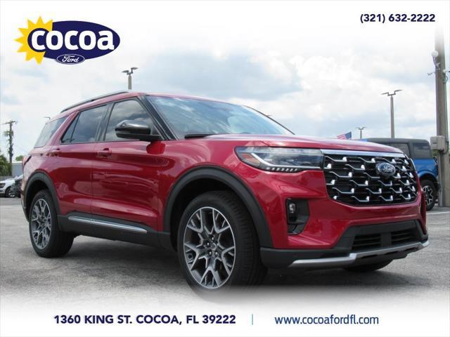 new 2025 Ford Explorer car, priced at $55,719