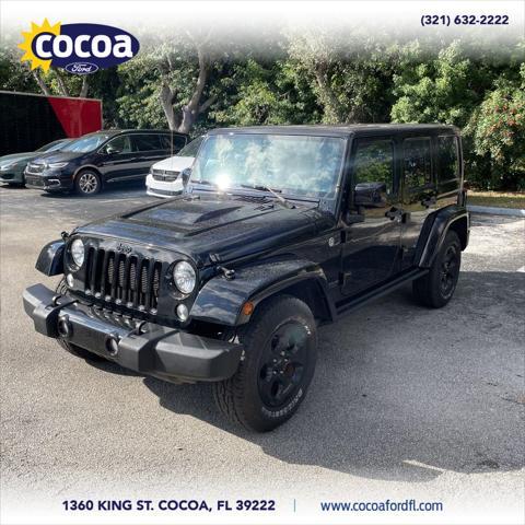 used 2015 Jeep Wrangler Unlimited car, priced at $22,371