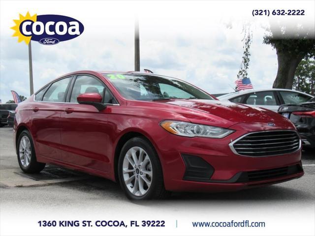used 2020 Ford Fusion car, priced at $13,999