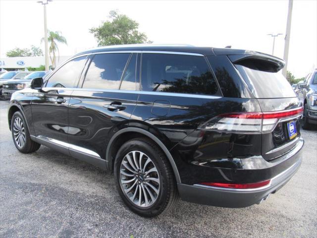 used 2021 Lincoln Aviator car, priced at $37,383