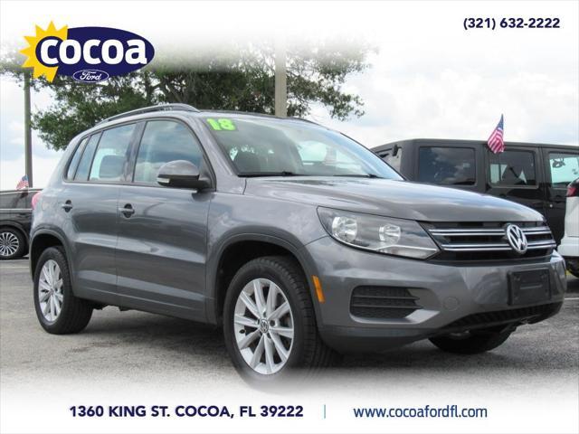 used 2018 Volkswagen Tiguan Limited car, priced at $13,842