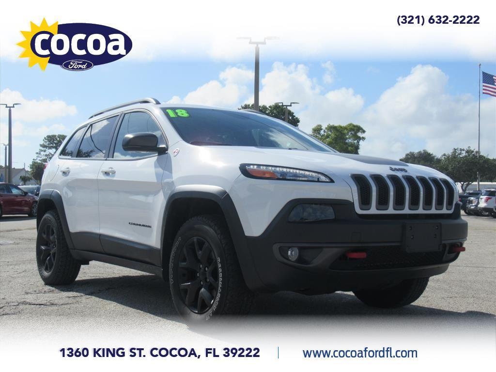 used 2018 Jeep Cherokee car, priced at $16,250