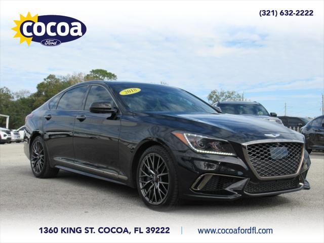 used 2018 Genesis G80 car, priced at $22,751