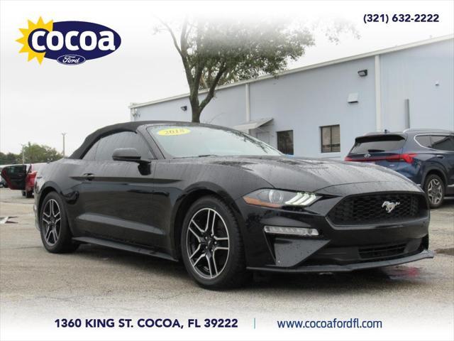 used 2018 Ford Mustang car, priced at $17,999