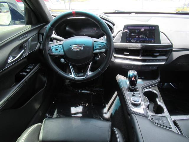 used 2022 Cadillac CT4-V car, priced at $52,092