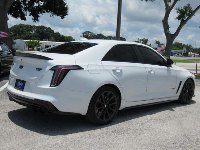 used 2022 Cadillac CT4-V car, priced at $52,092