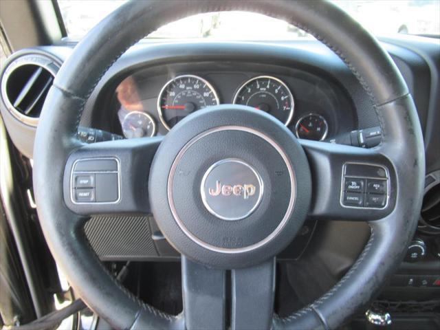 used 2015 Jeep Wrangler Unlimited car, priced at $17,352
