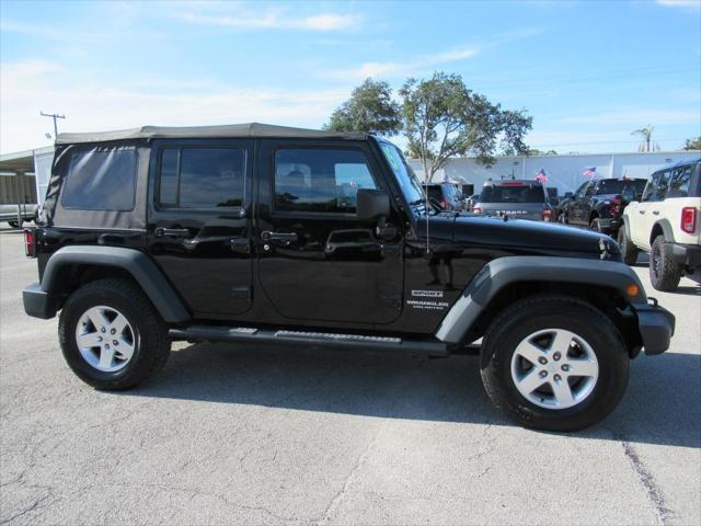 used 2015 Jeep Wrangler Unlimited car, priced at $17,352