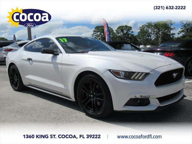 used 2017 Ford Mustang car, priced at $15,095