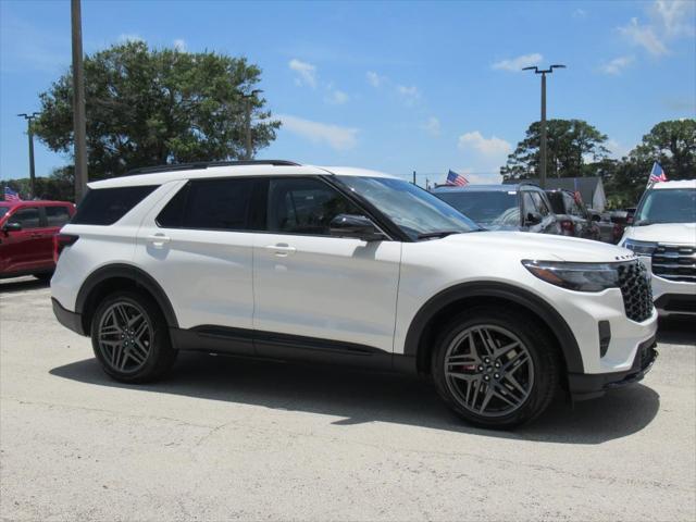 new 2025 Ford Explorer car, priced at $57,112