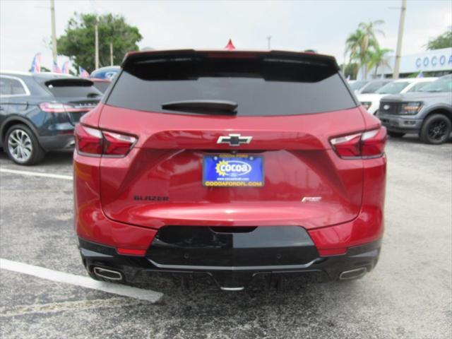 used 2022 Chevrolet Blazer car, priced at $27,898
