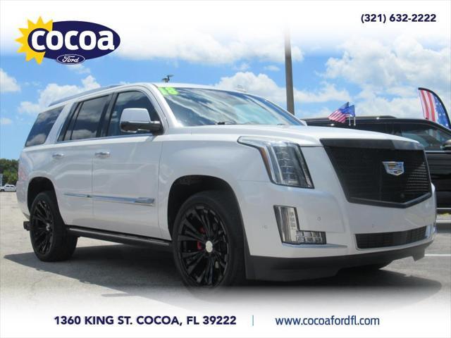 used 2018 Cadillac Escalade car, priced at $30,249
