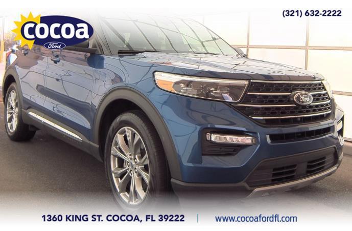 used 2022 Ford Explorer car, priced at $26,899