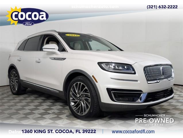 used 2019 Lincoln Nautilus car, priced at $21,299
