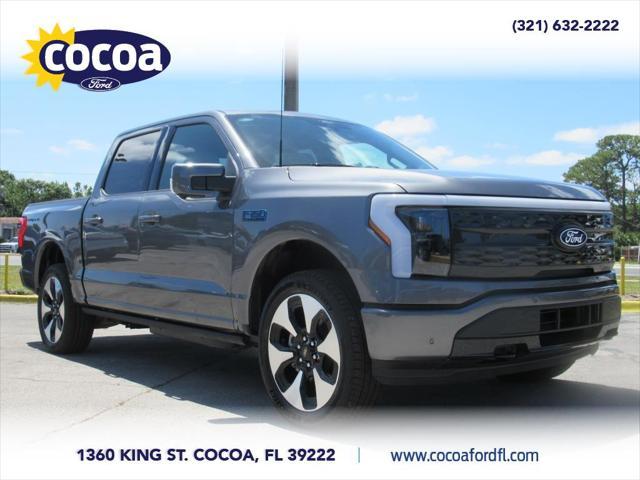 new 2025 Ford F-150 Lightning car, priced at $73,281