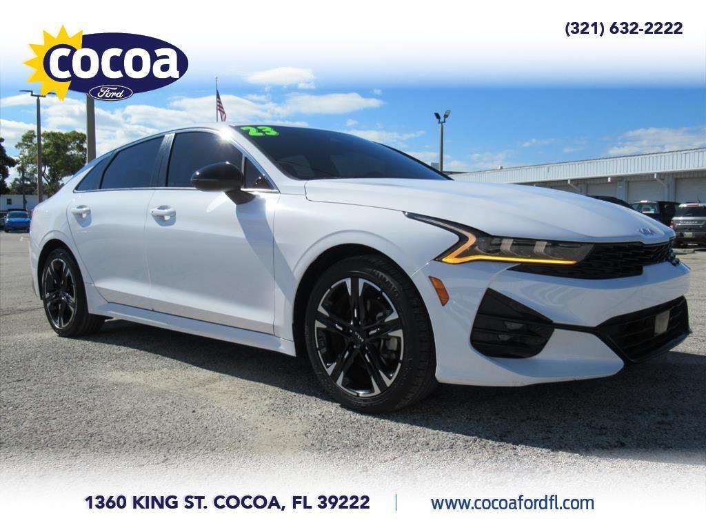 used 2023 Kia K5 car, priced at $22,100