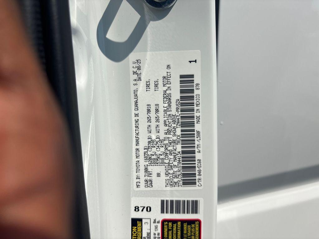 new 2025 Toyota Tacoma Hybrid car, priced at $65,007