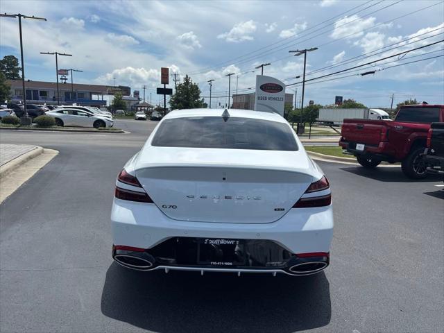 used 2024 Genesis G70 car, priced at $38,900