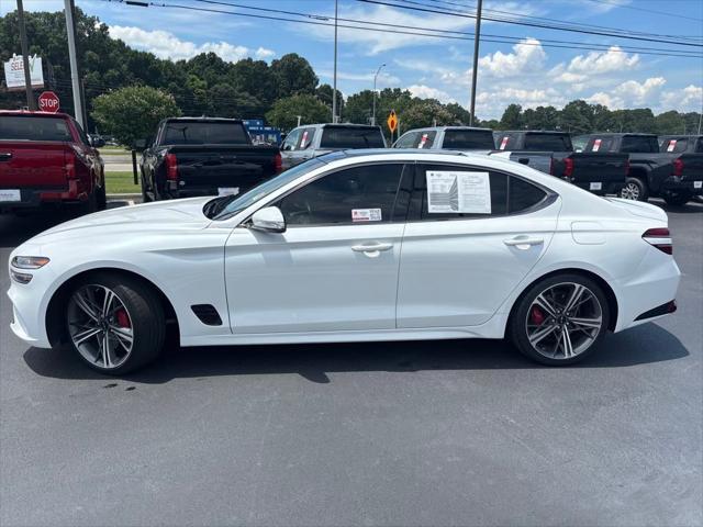 used 2024 Genesis G70 car, priced at $38,900