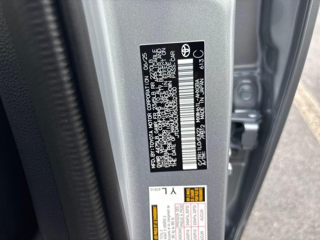 new 2025 Toyota Prius Plug-In Hybrid car, priced at $39,321