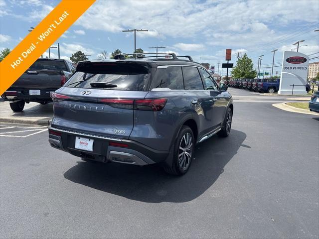 used 2025 INFINITI QX60 car, priced at $52,200