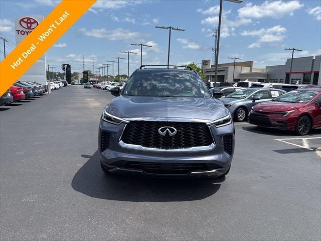 used 2025 INFINITI QX60 car, priced at $52,200