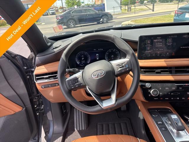 used 2025 INFINITI QX60 car, priced at $52,200