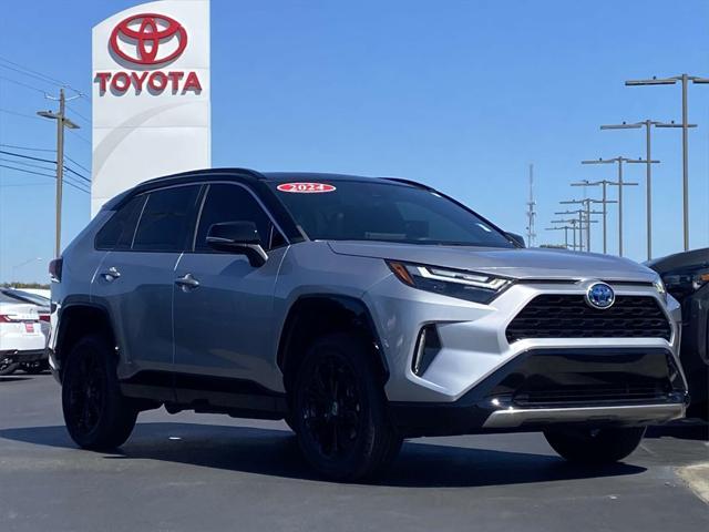 used 2022 Toyota RAV4 Hybrid car, priced at $36,124