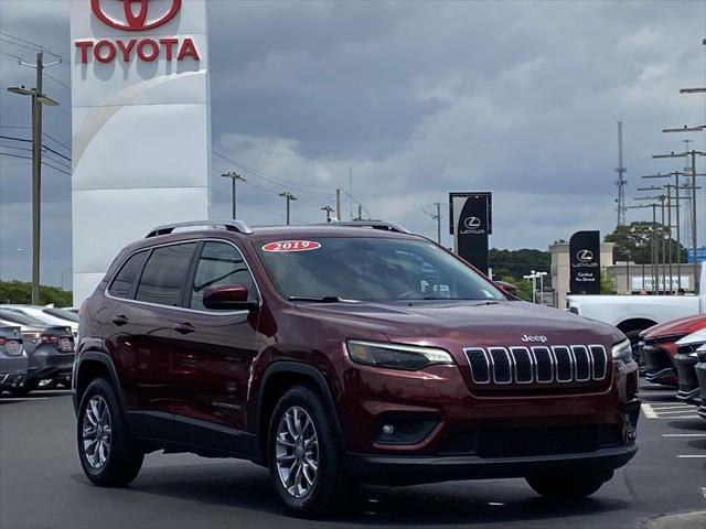 used 2019 Jeep Cherokee car, priced at $19,720