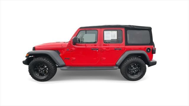 used 2024 Jeep Wrangler car, priced at $41,399