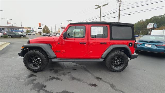 used 2024 Jeep Wrangler car, priced at $38,783