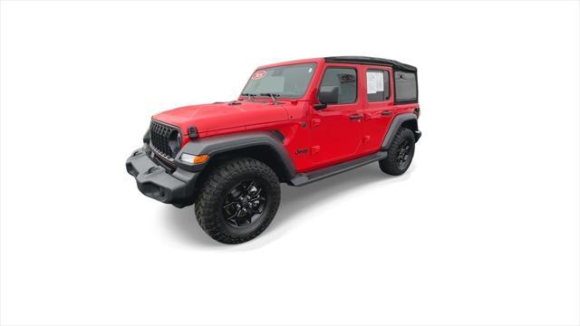 used 2024 Jeep Wrangler car, priced at $41,399