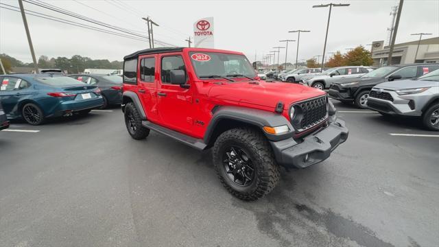 used 2024 Jeep Wrangler car, priced at $38,783