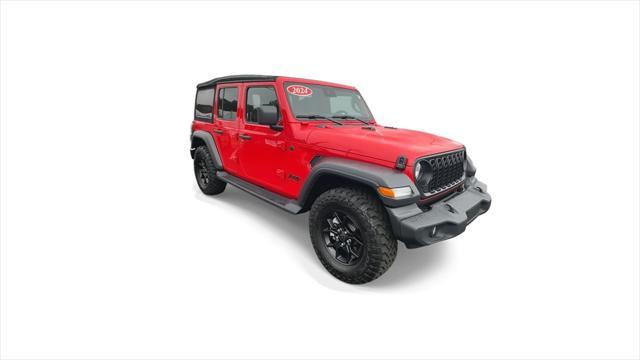 used 2024 Jeep Wrangler car, priced at $41,399