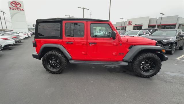 used 2024 Jeep Wrangler car, priced at $38,783