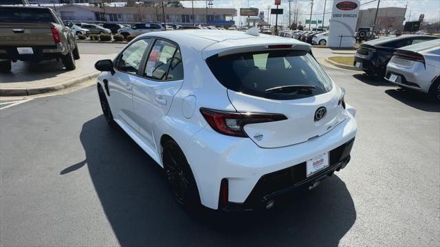 new 2025 Toyota GR Corolla car, priced at $45,358