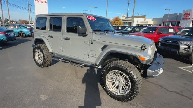 used 2020 Jeep Wrangler Unlimited car, priced at $29,649