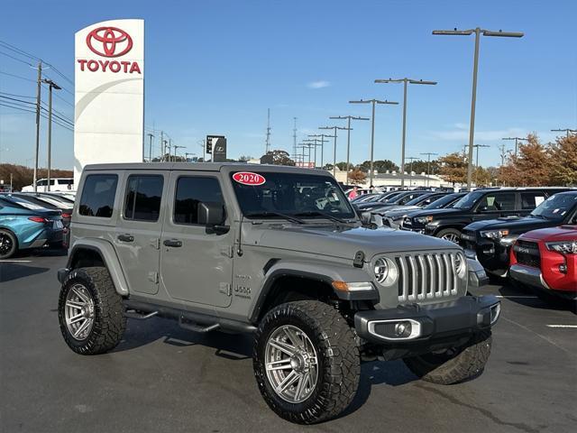 used 2020 Jeep Wrangler Unlimited car, priced at $29,649