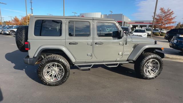 used 2020 Jeep Wrangler Unlimited car, priced at $29,649