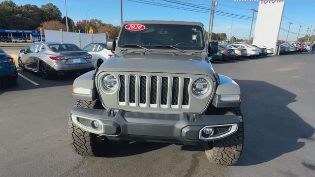 used 2020 Jeep Wrangler Unlimited car, priced at $29,649