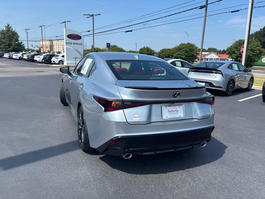 used 2023 Lexus IS 350 car, priced at $38,200