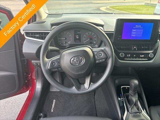 used 2024 Toyota Corolla car, priced at $20,500