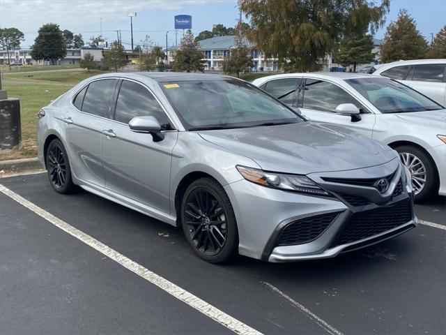 used 2021 Toyota Camry car, priced at $27,283