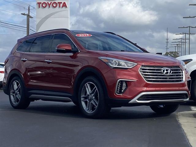 used 2018 Hyundai Santa Fe car, priced at $17,384