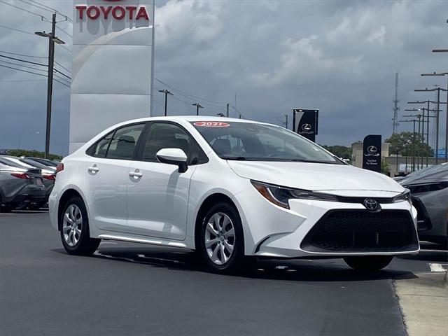 used 2021 Toyota Corolla car, priced at $20,956