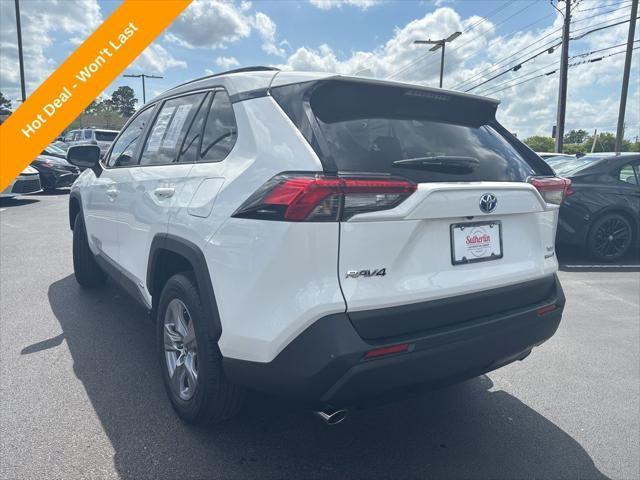 used 2024 Toyota RAV4 Hybrid car, priced at $34,400