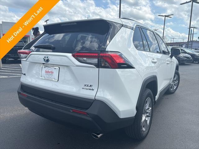 used 2024 Toyota RAV4 Hybrid car, priced at $34,400
