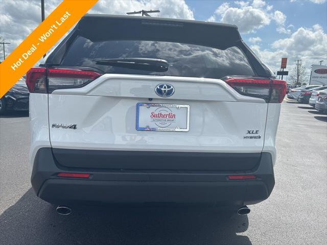 used 2024 Toyota RAV4 Hybrid car, priced at $34,400