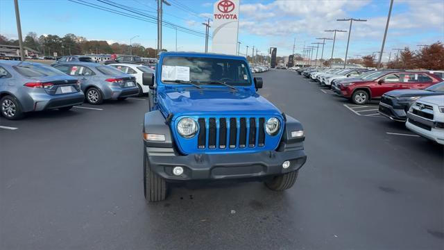 used 2023 Jeep Wrangler car, priced at $38,350